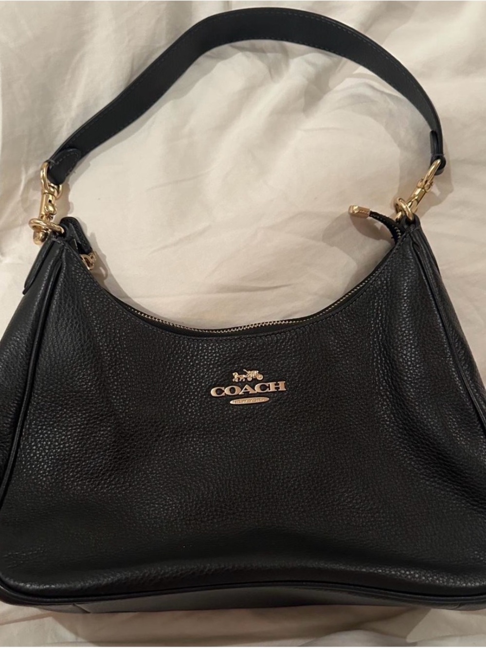 COACH Teri Hobo Bag in Black